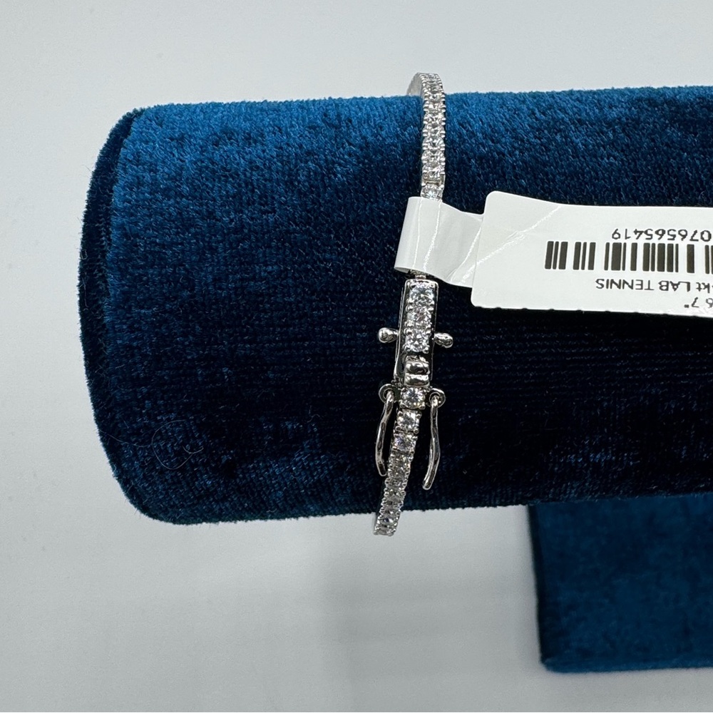 14k 4ct Tennis Bracelet - Picture 13 of 14